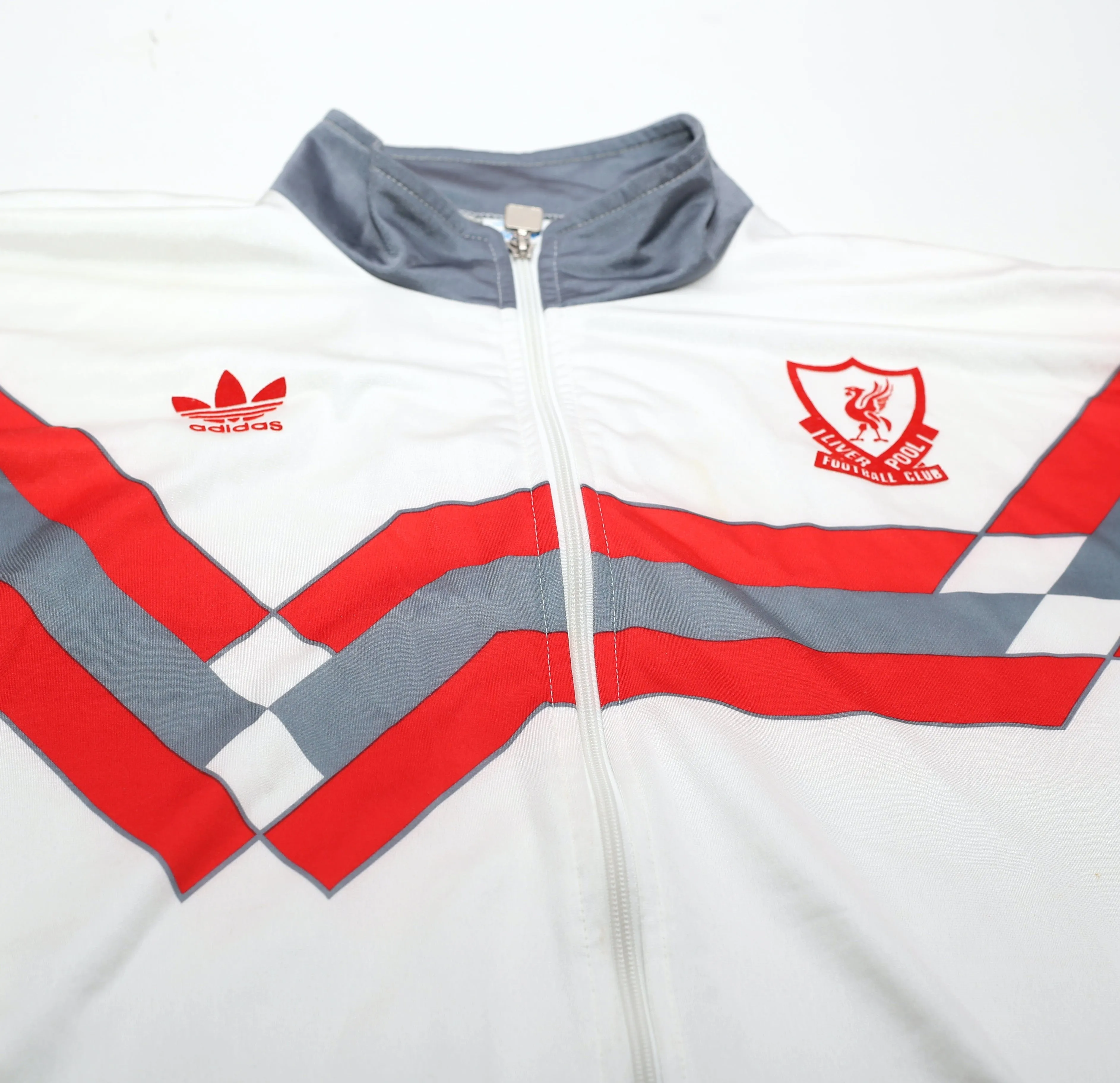 1989/90 LIVERPOOL Vintage adidas Football Jacket Track Top (XL) Dalglish