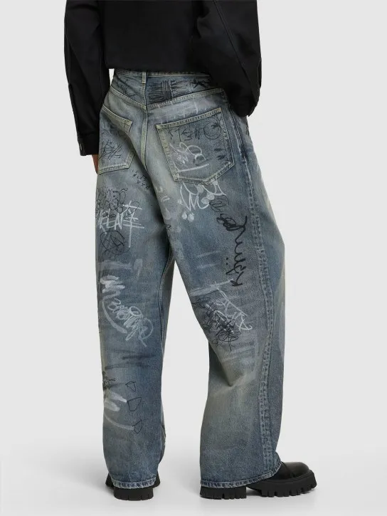 Balenciaga   Baggy cotton jeans 