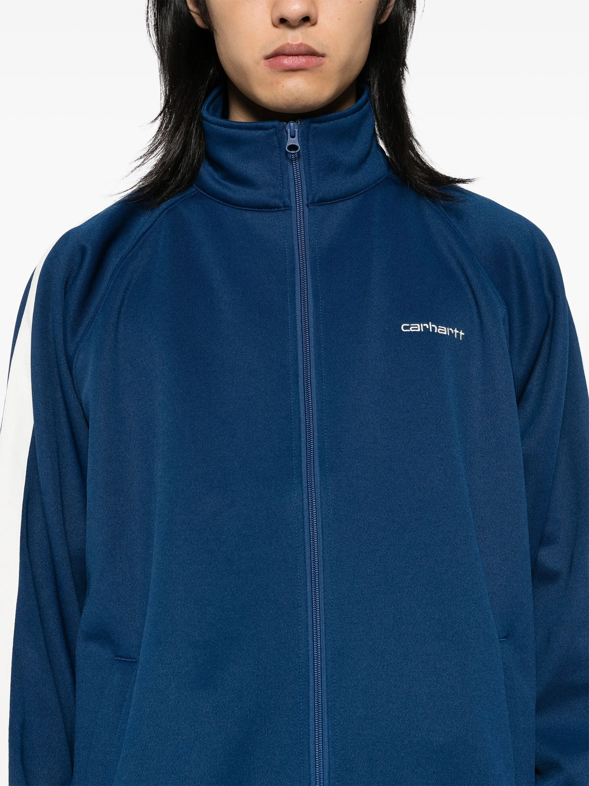 BENCHILL LOGO-EMBROIDERED TRACK JACKET