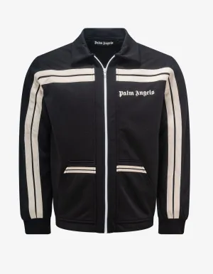 Black Stripe Detail Track Jacket