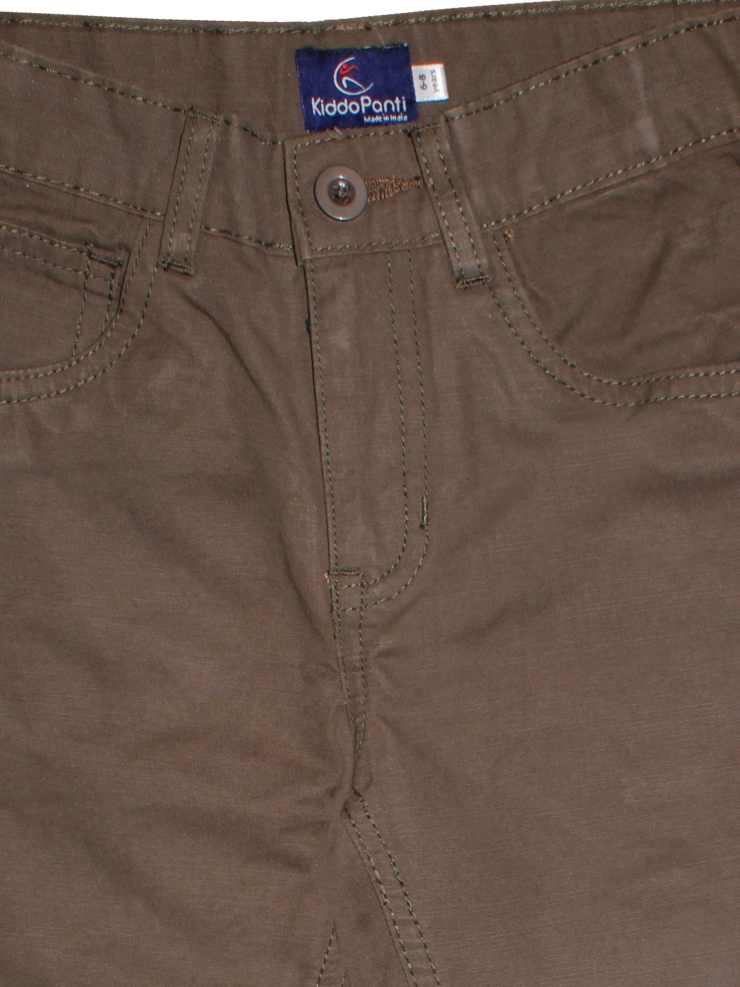 Boys Cotton 5 Pocket Pants