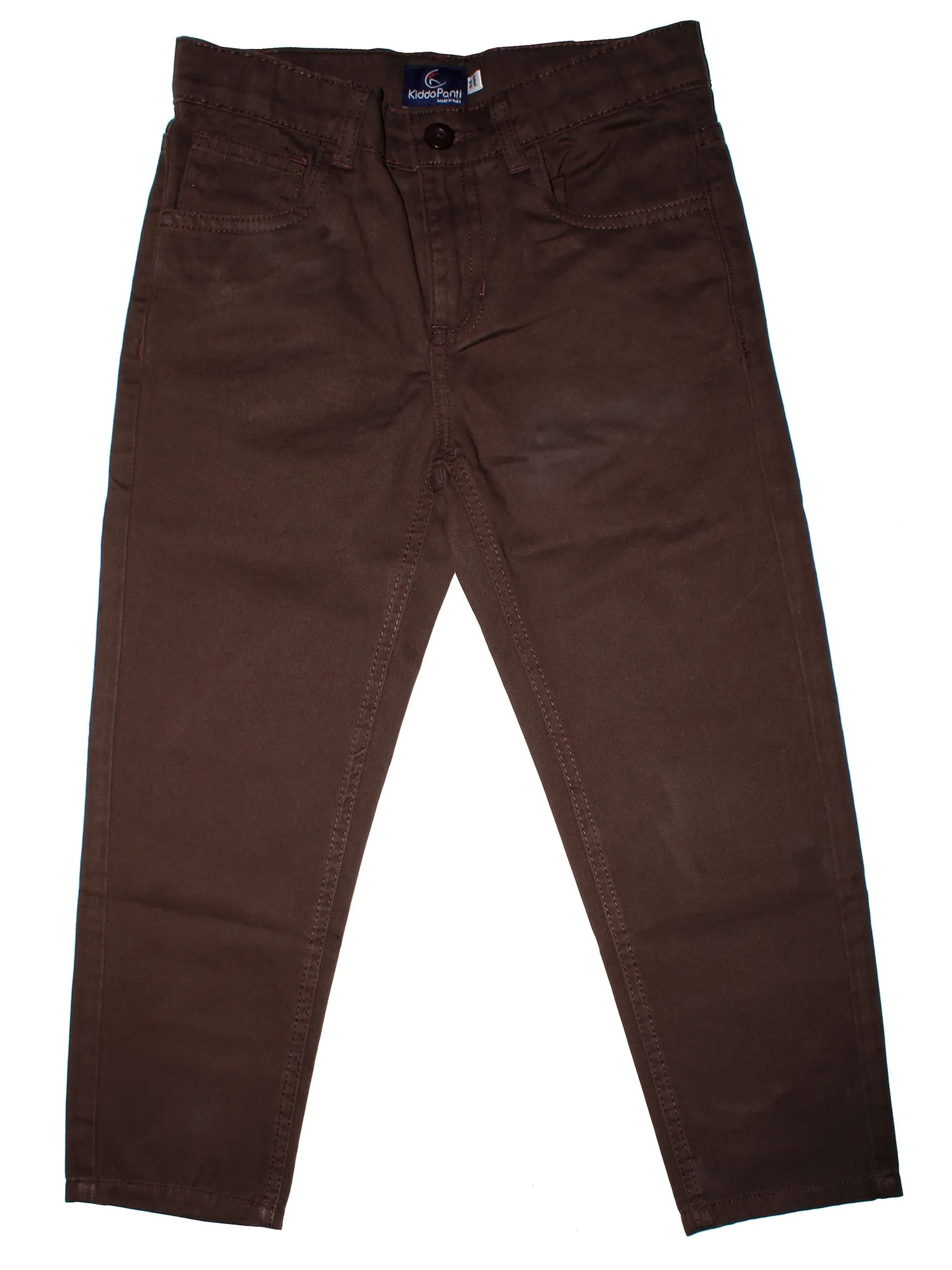 Boys Cotton 5 Pocket Pants