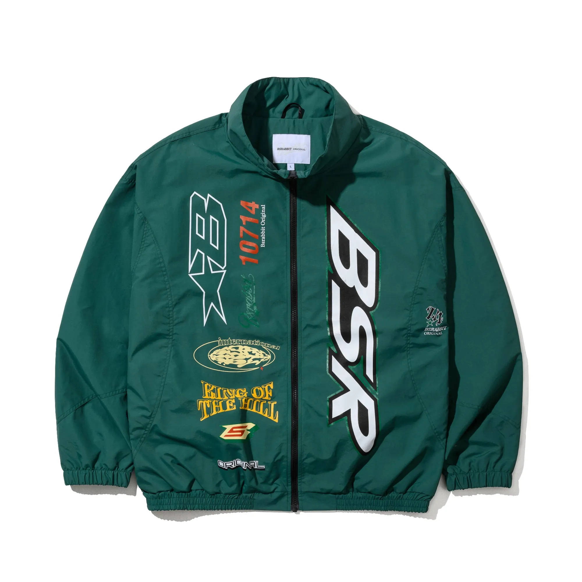 BSR SPORTY TRACK JACKET GREEN