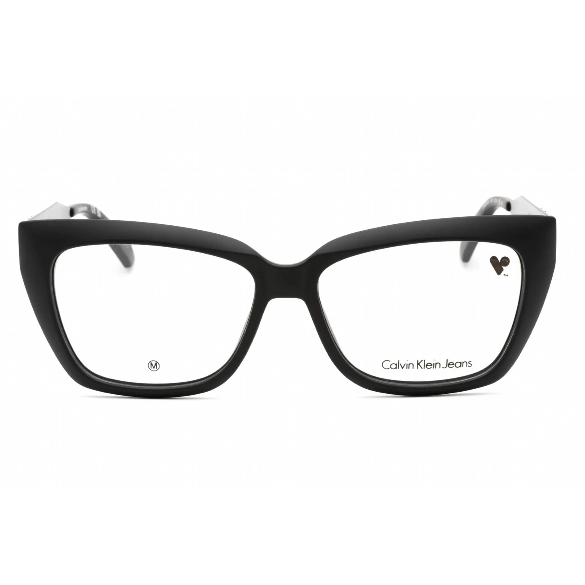 Calvin Klein Jeans Women's Eyeglasses - Matte Black Plastic Frame | CKJ23618 002