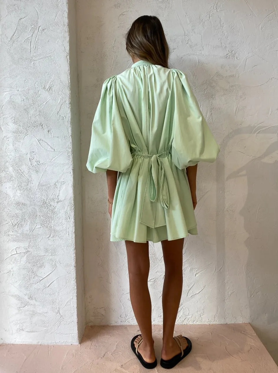 Camilla and Marc Kyra Mini Dress in Sour Apple