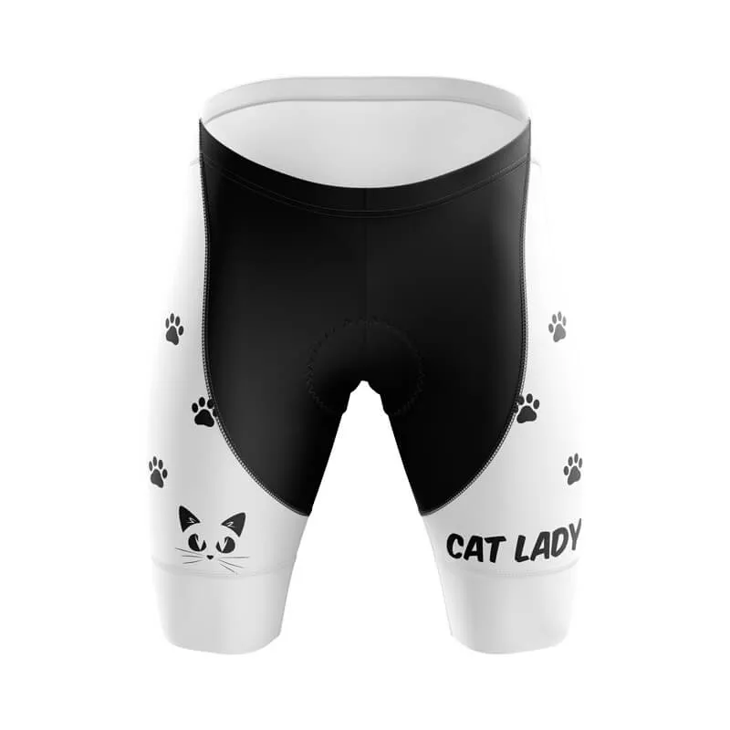 Cat Lady (V4-White) Shorts & Pants