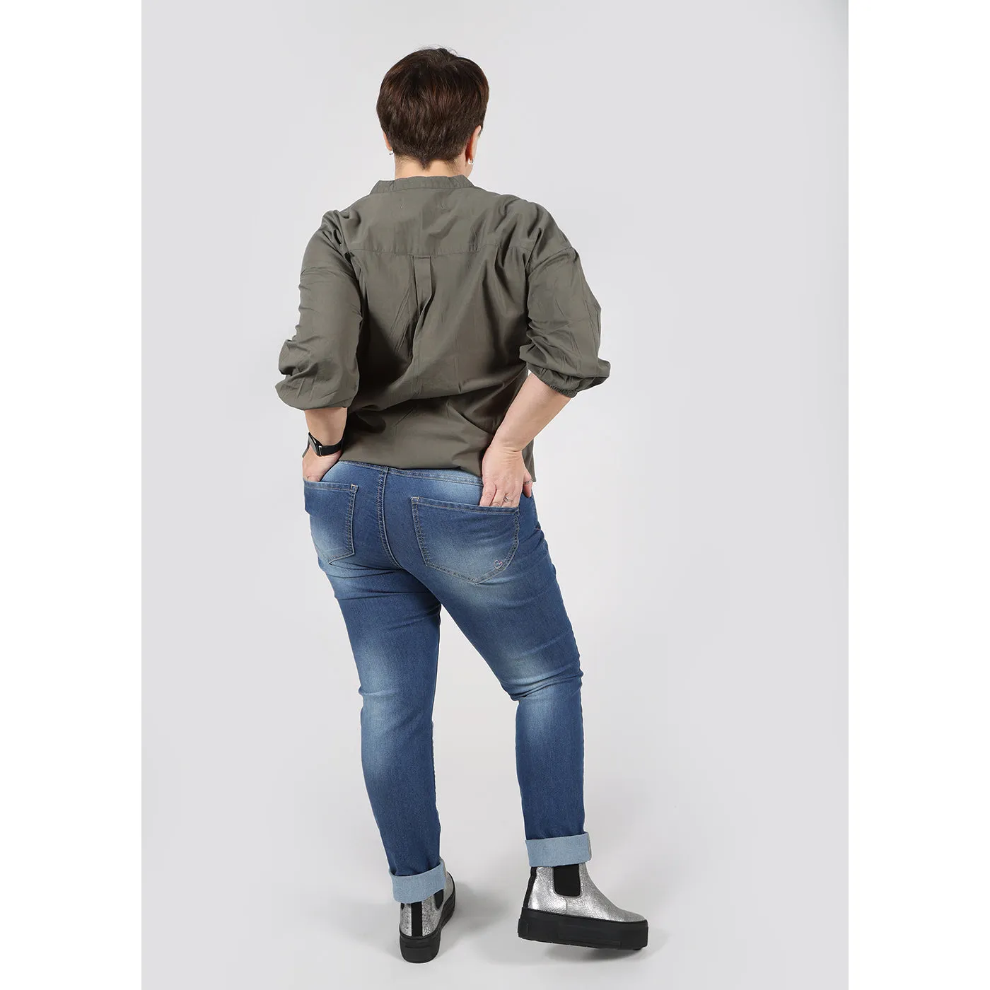 Curvy Jeans Samara Slim-LeMaPa-Malibu Blue NOS