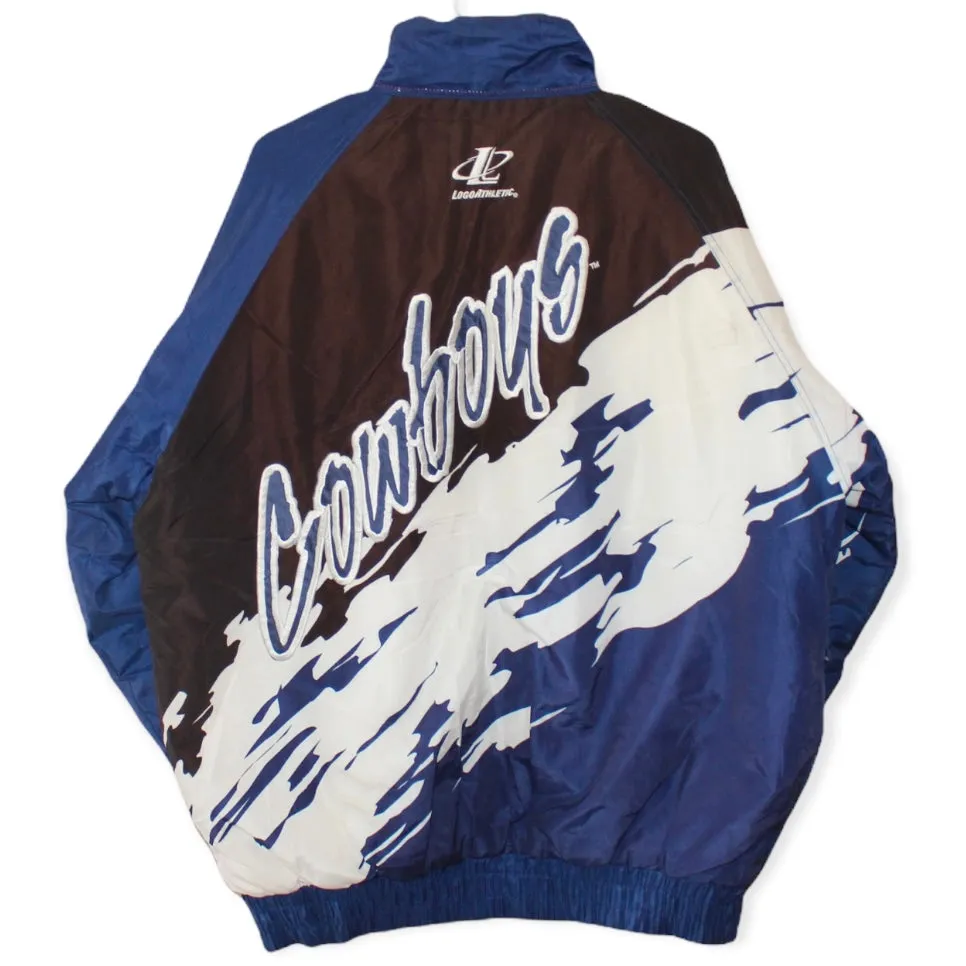 Dallas Cowboys Pro Line Logo Athletic Sharktooth Puffer (L)