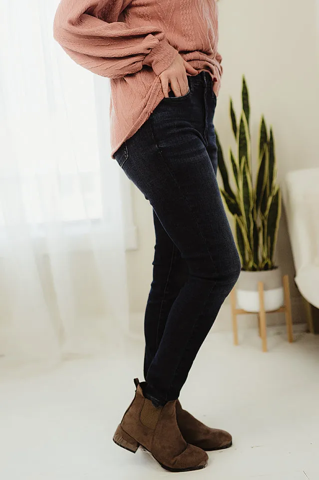 Dark Control Top Skinny