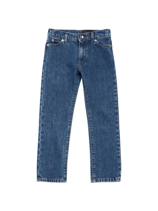 Dolce&amp;Gabbana   Cotton denim jeans 