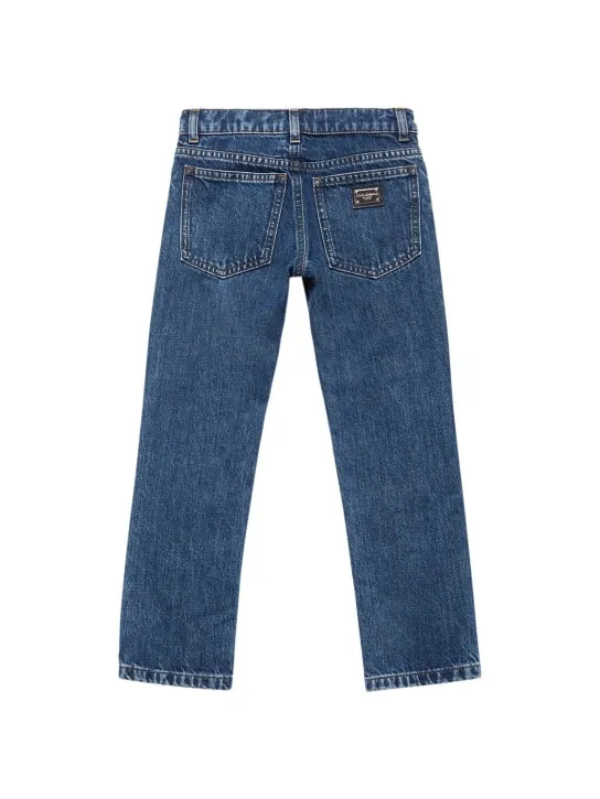 Dolce&amp;Gabbana   Cotton denim jeans 