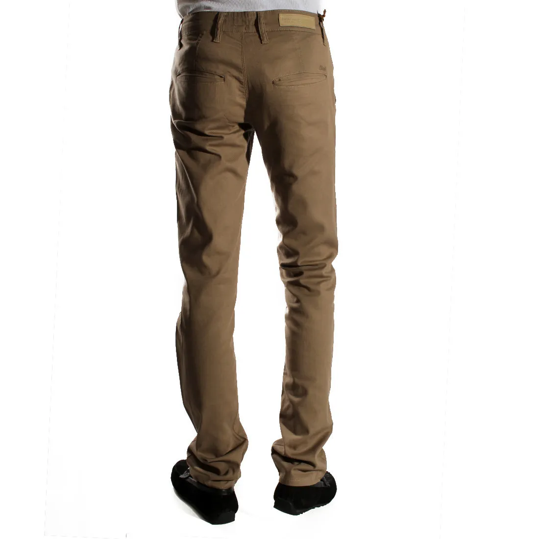 fabric pant- khaki/ made in Turkey -3378