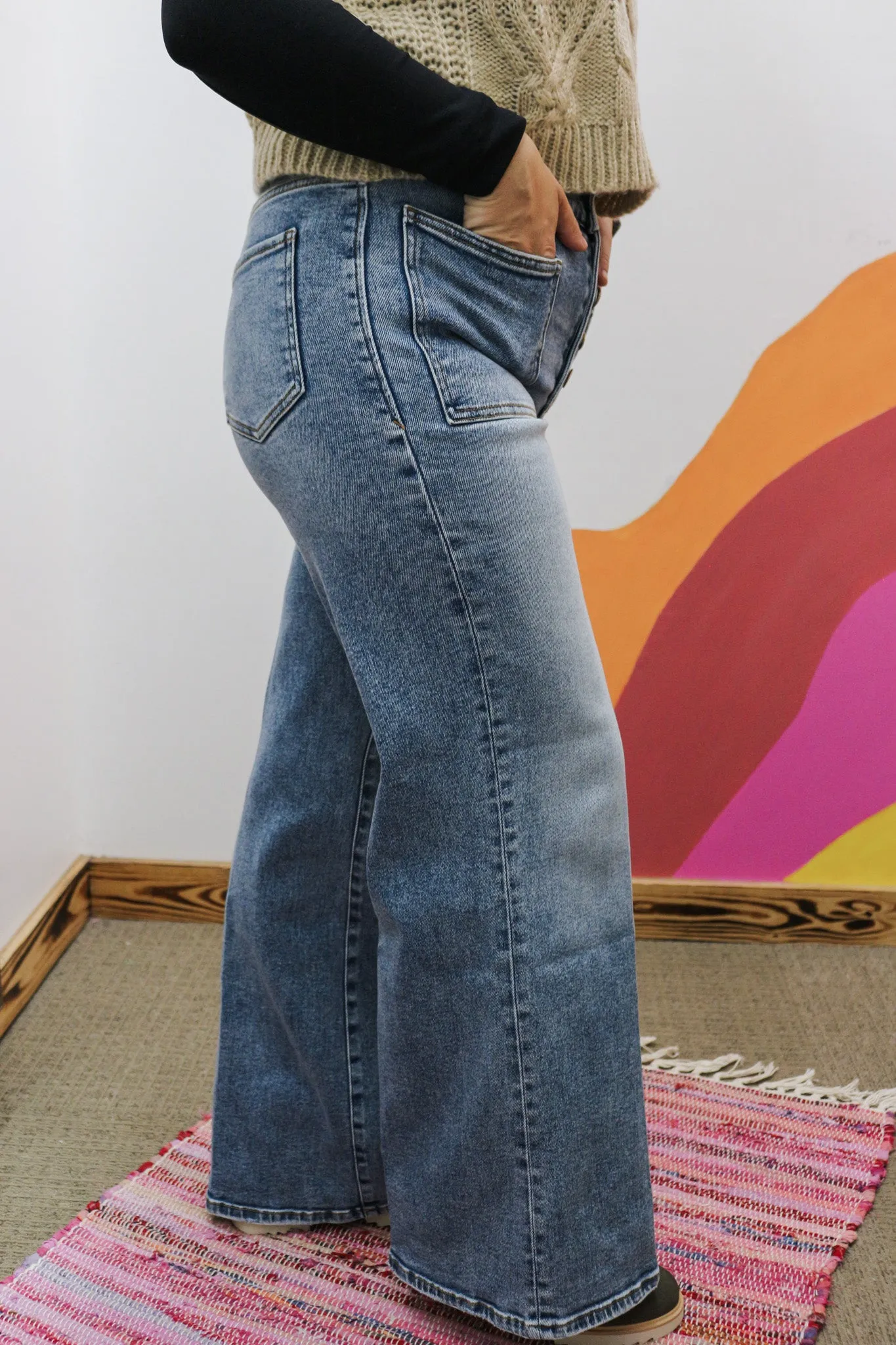 Fiona Ardmore Wide Leg Dear John Jean