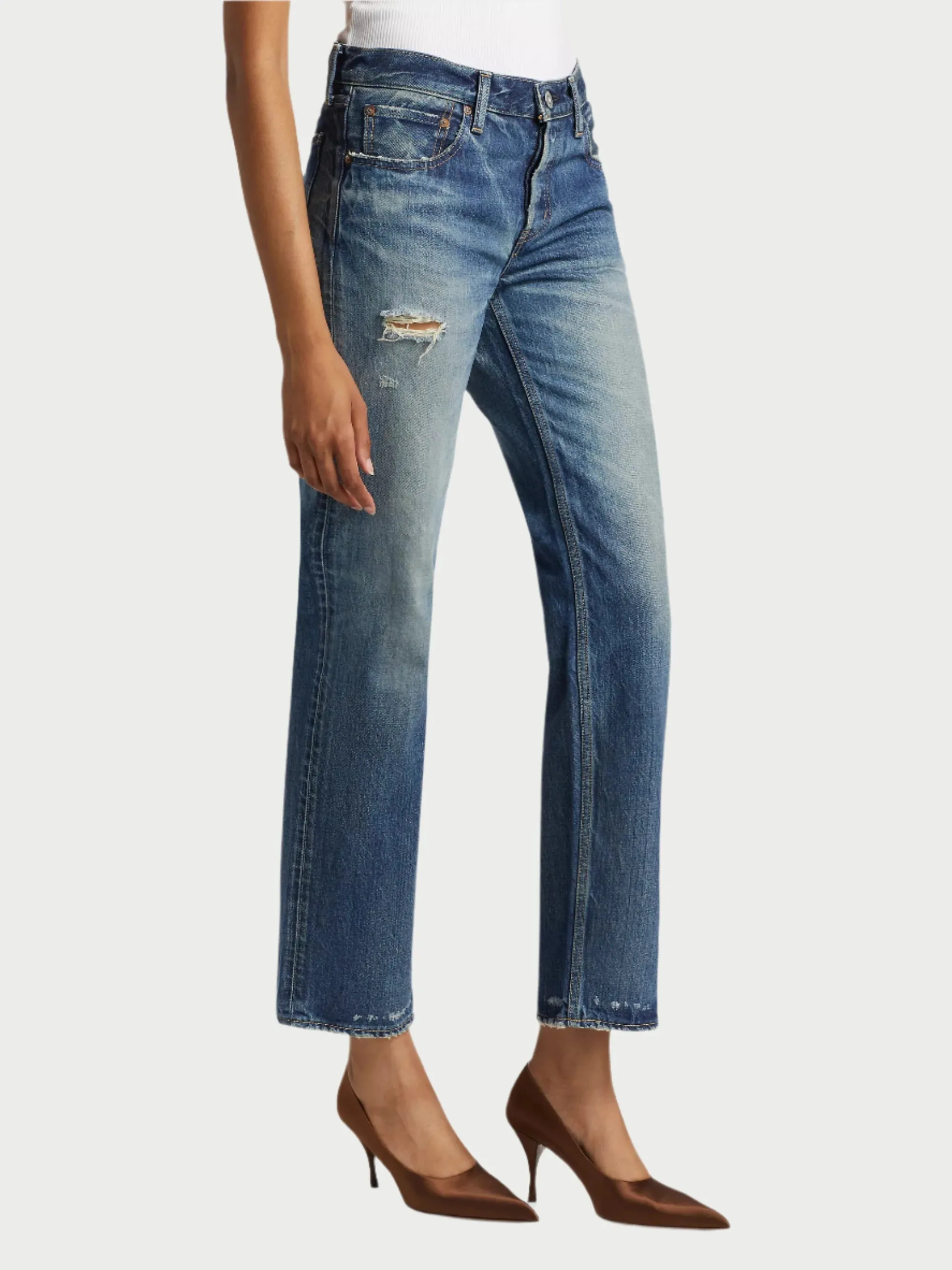 Flemington Straight Low Rise Jeans