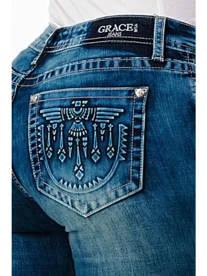 Grace in LA Jeans ~ Tribal Quetzal