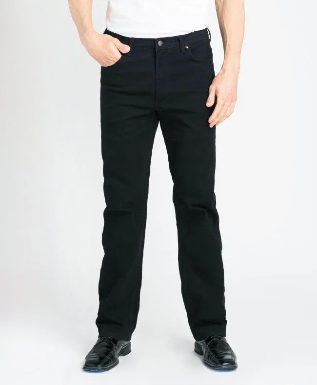 Grand River Black Stretch Denim - Waist 62 - 80