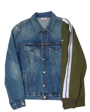 Hybrid Denim Track Jacket