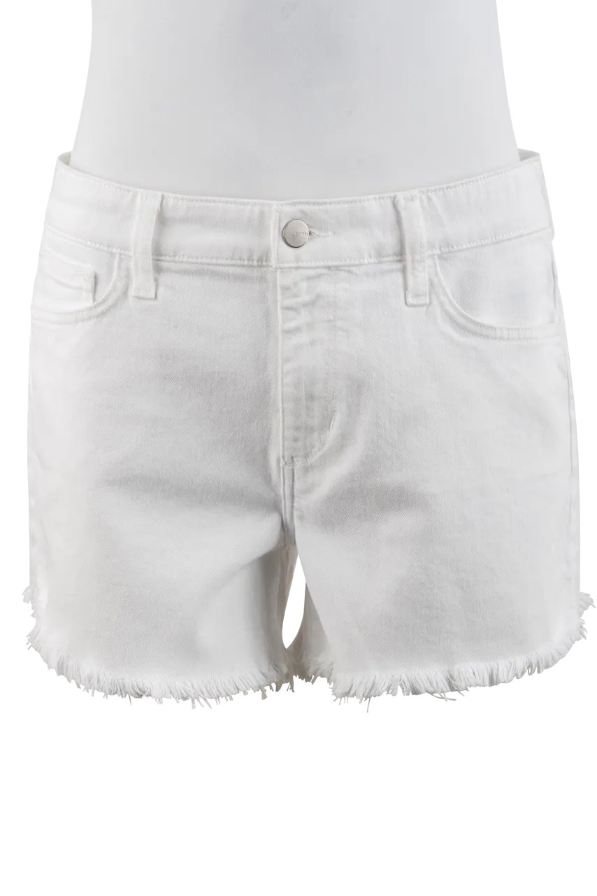 Joe's Jeans White Ozzie Shorts