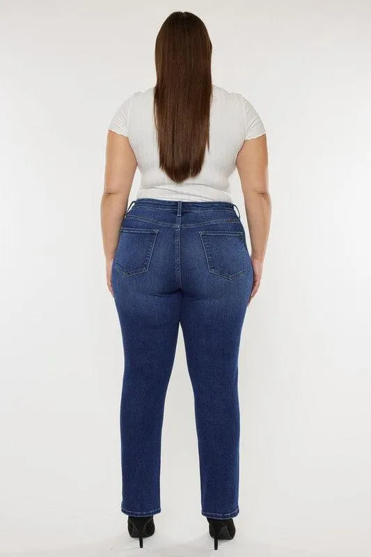 Kancan Plus Slim Straight Jeans