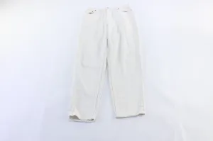 Levi's 550 White Wash Denim Jeans