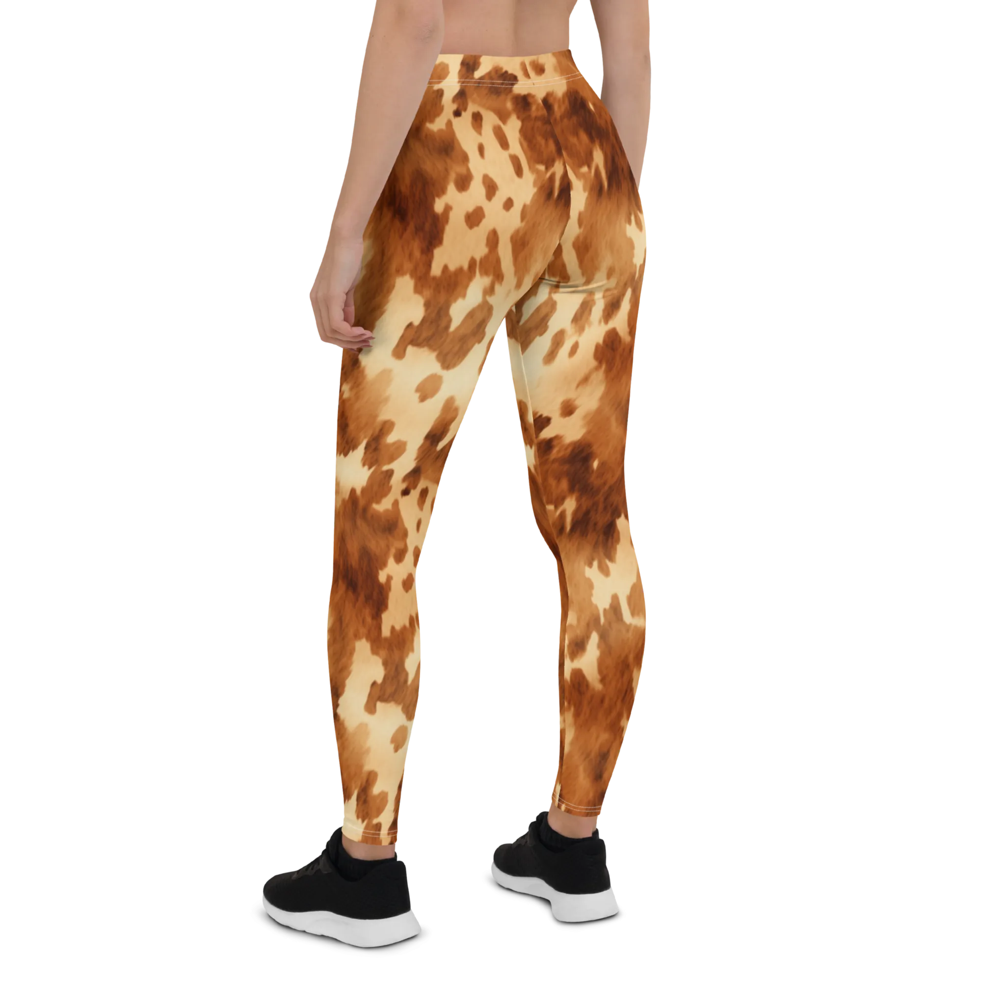 Light Cow Print Leggings