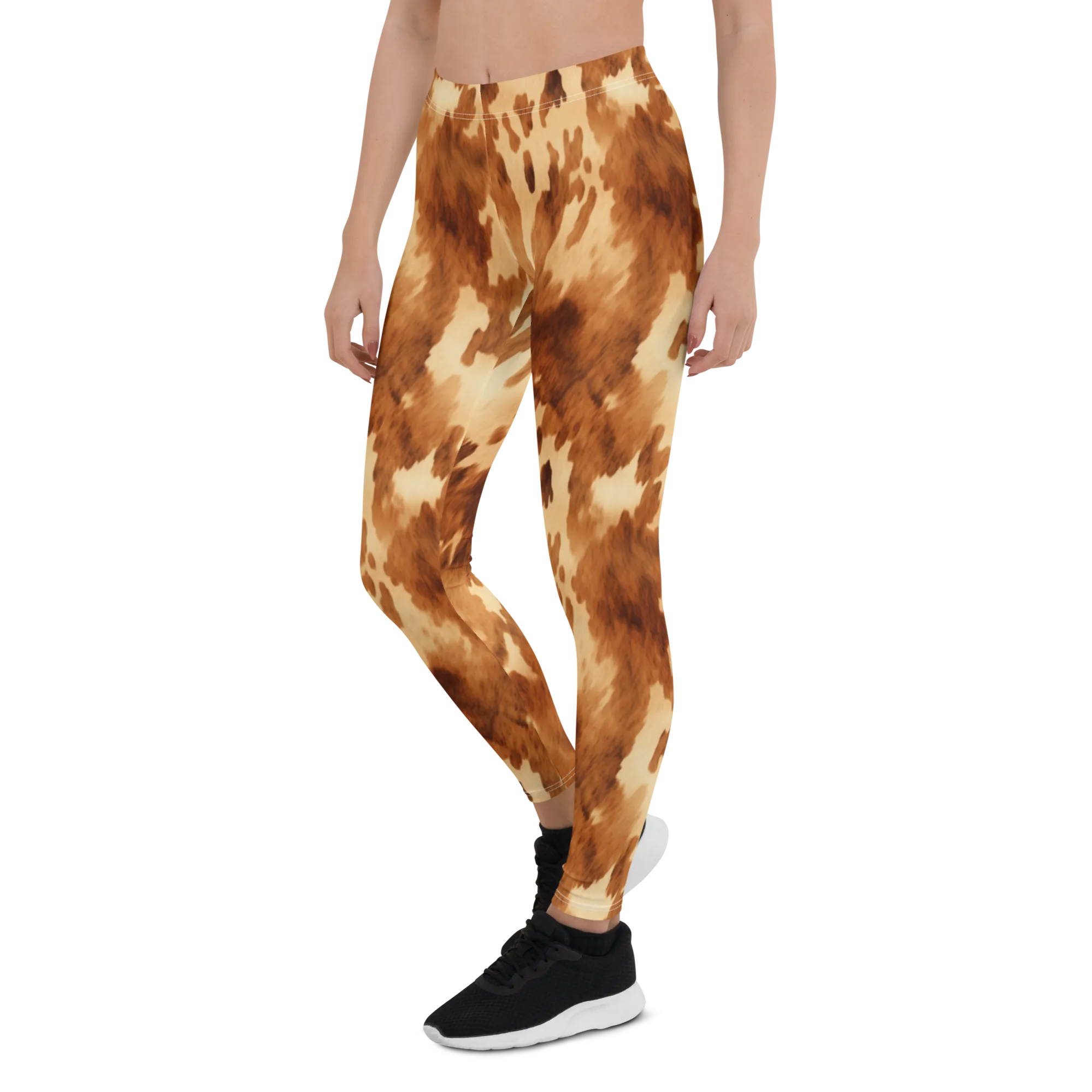 Light Cow Print Leggings