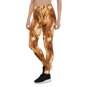 Light Cow Print Leggings