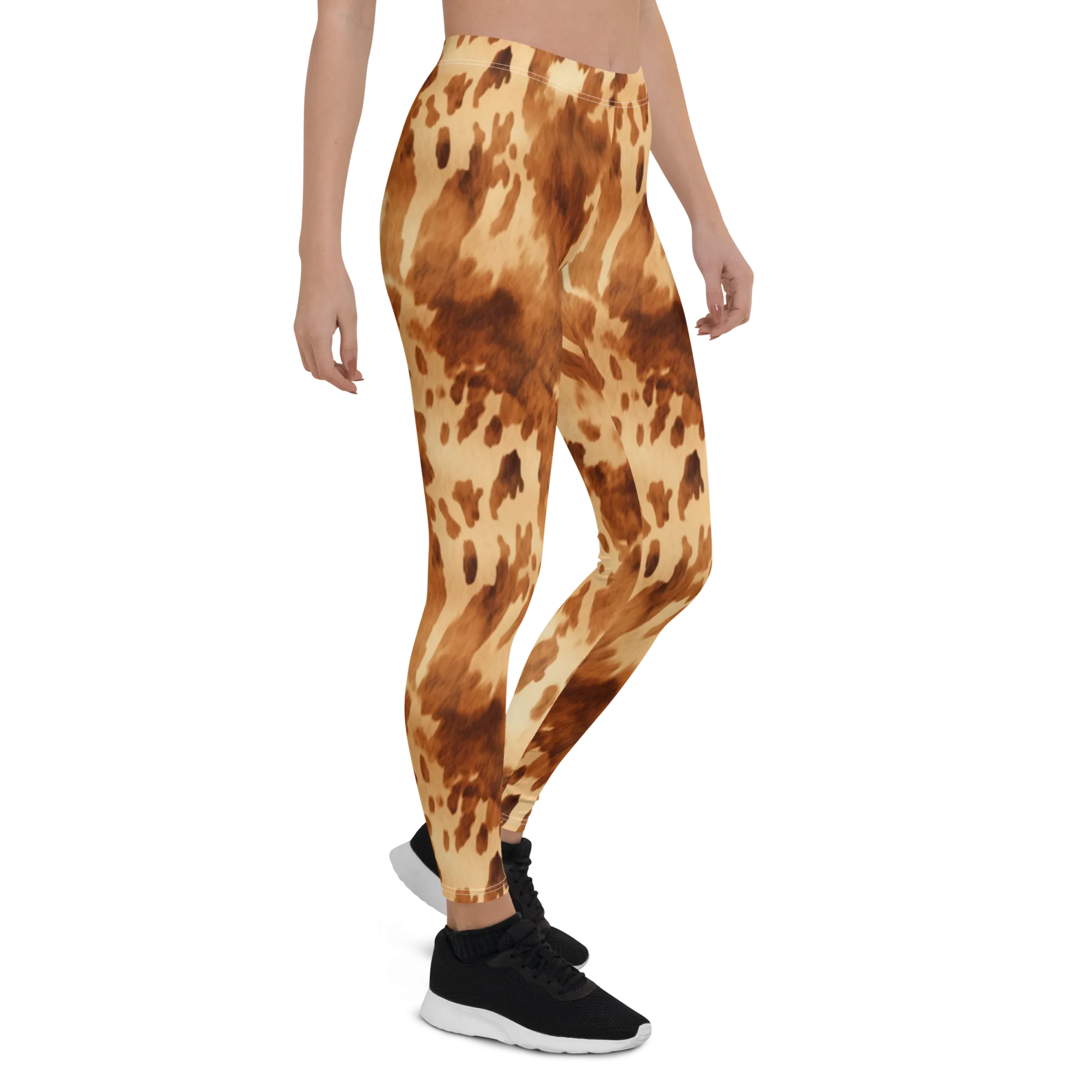 Light Cow Print Leggings