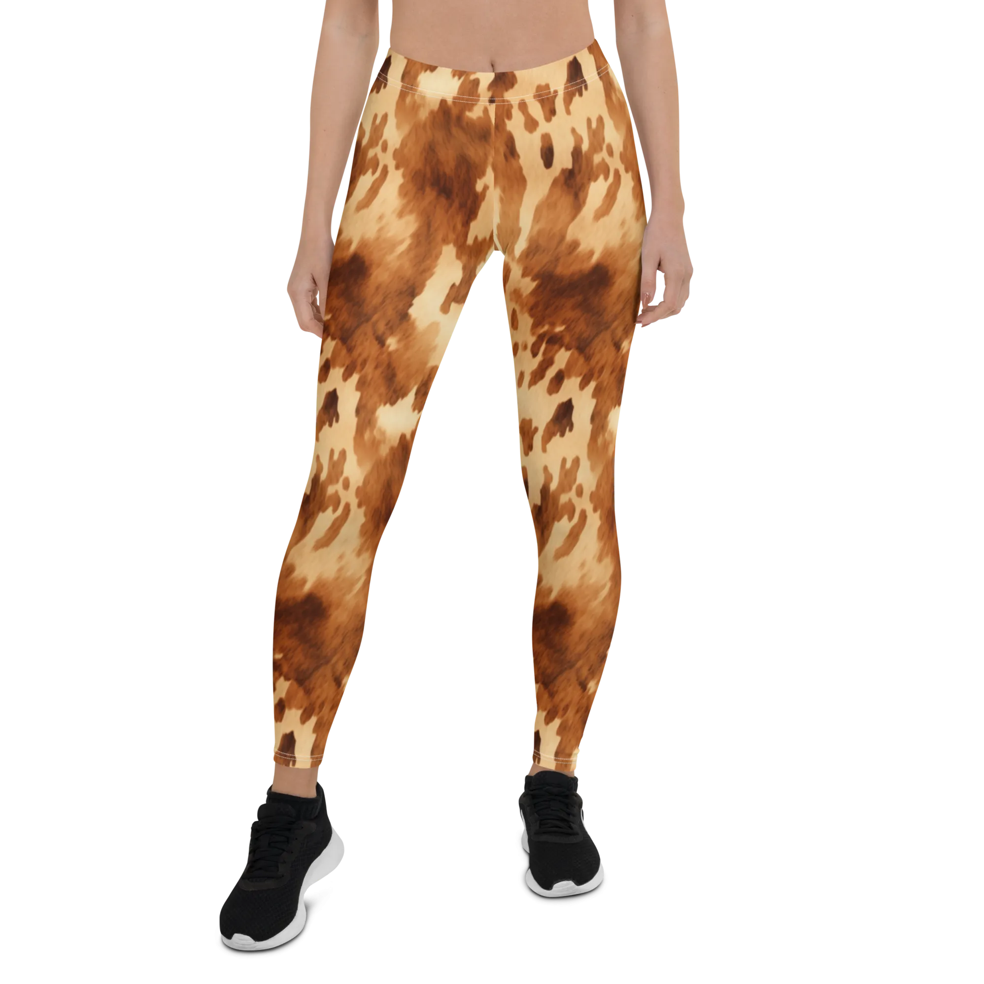 Light Cow Print Leggings