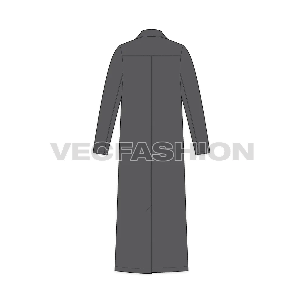 Mens Long Over Coat