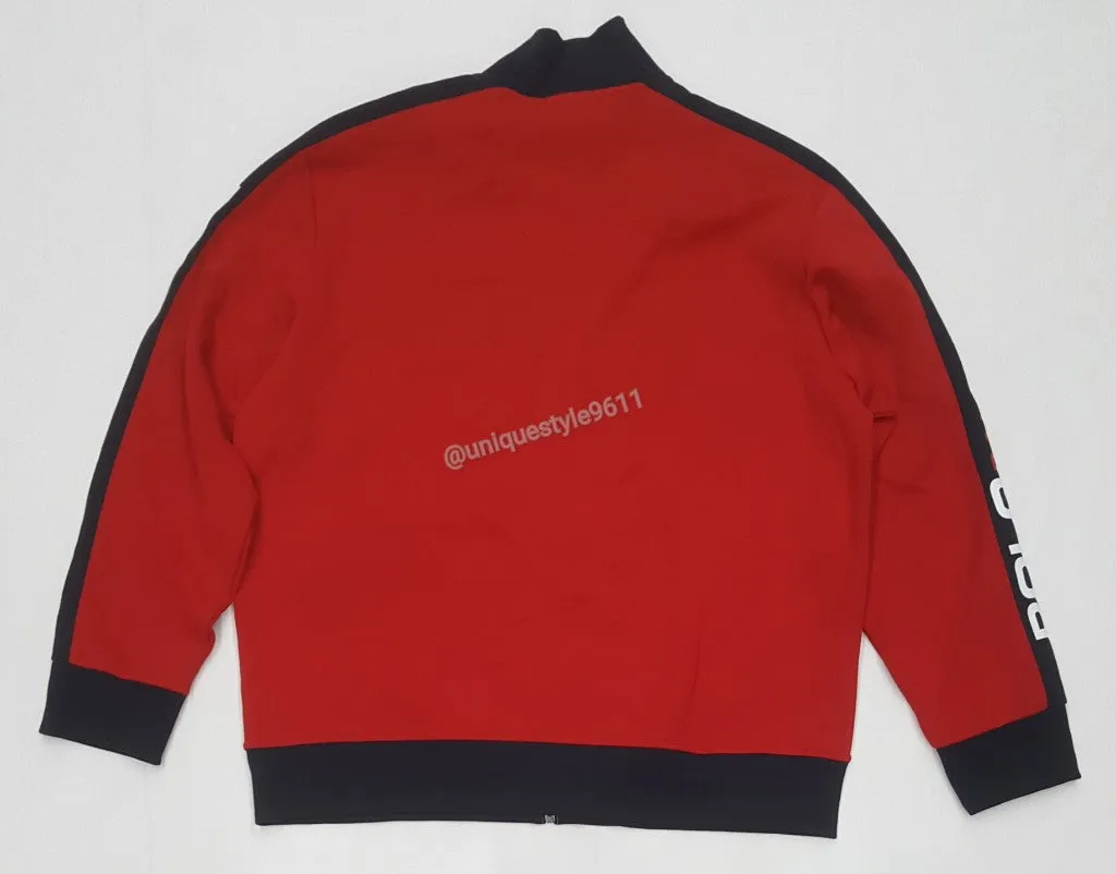 Nwt Polo Ralph Lauren Red Polo Written On Sleeves Track Jacket