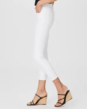 PAIGE Hoxton Crop - Crisp White