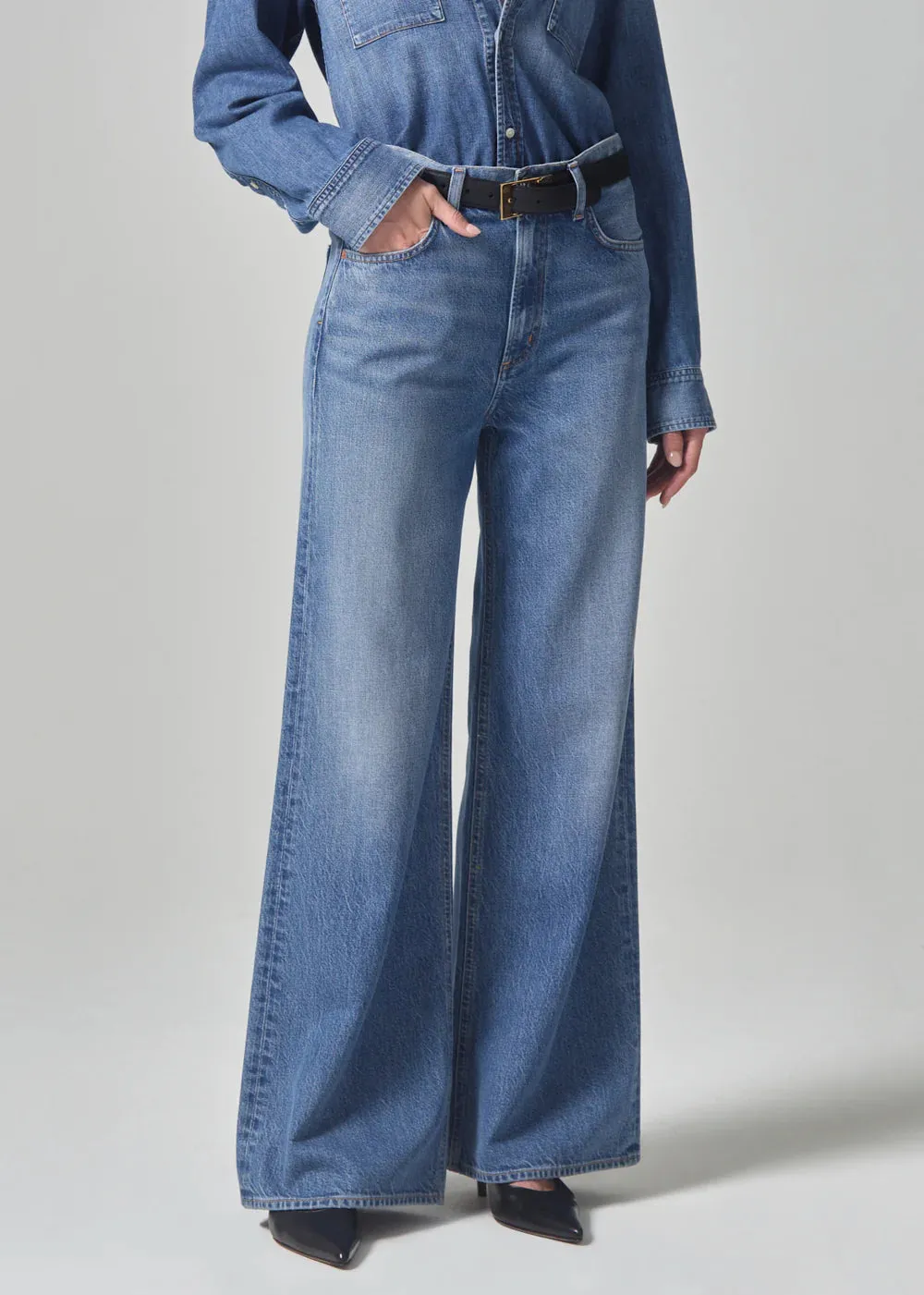 Paloma Baggy Jeans in Siesta