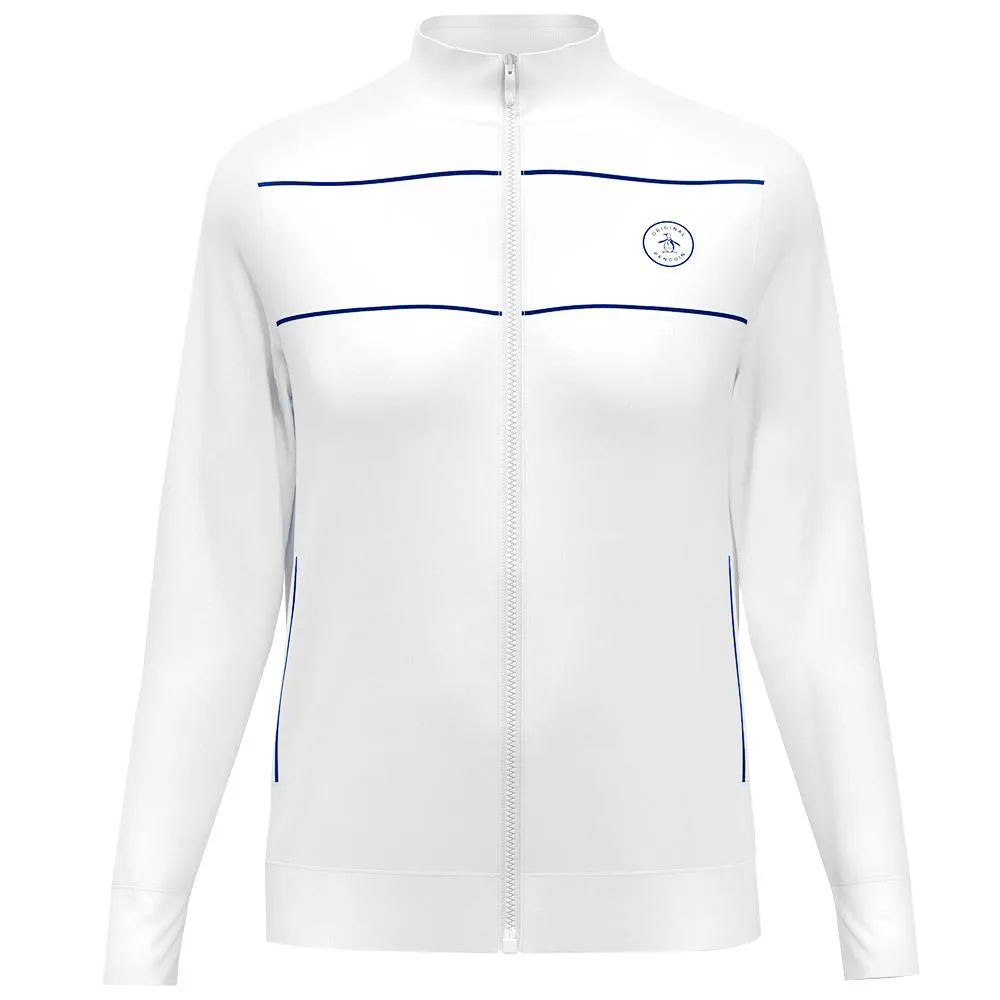 Penguin Women's Core Track Jacket - Bright White