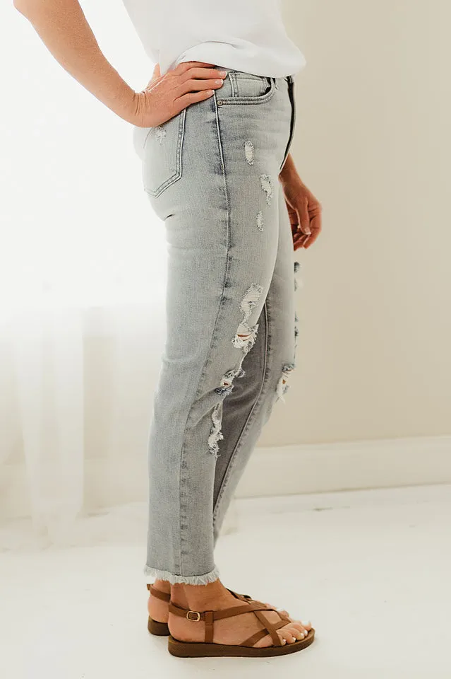 Tobi Crop Mom Jeans