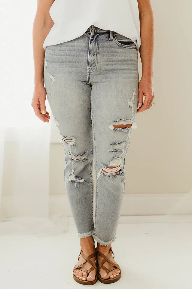 Tobi Crop Mom Jeans