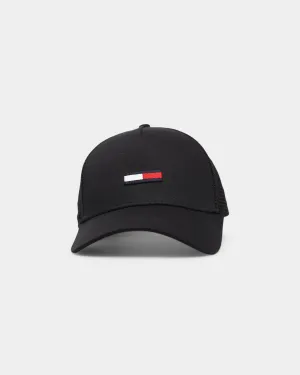 Tommy Jeans Flag Trucker Cap Black