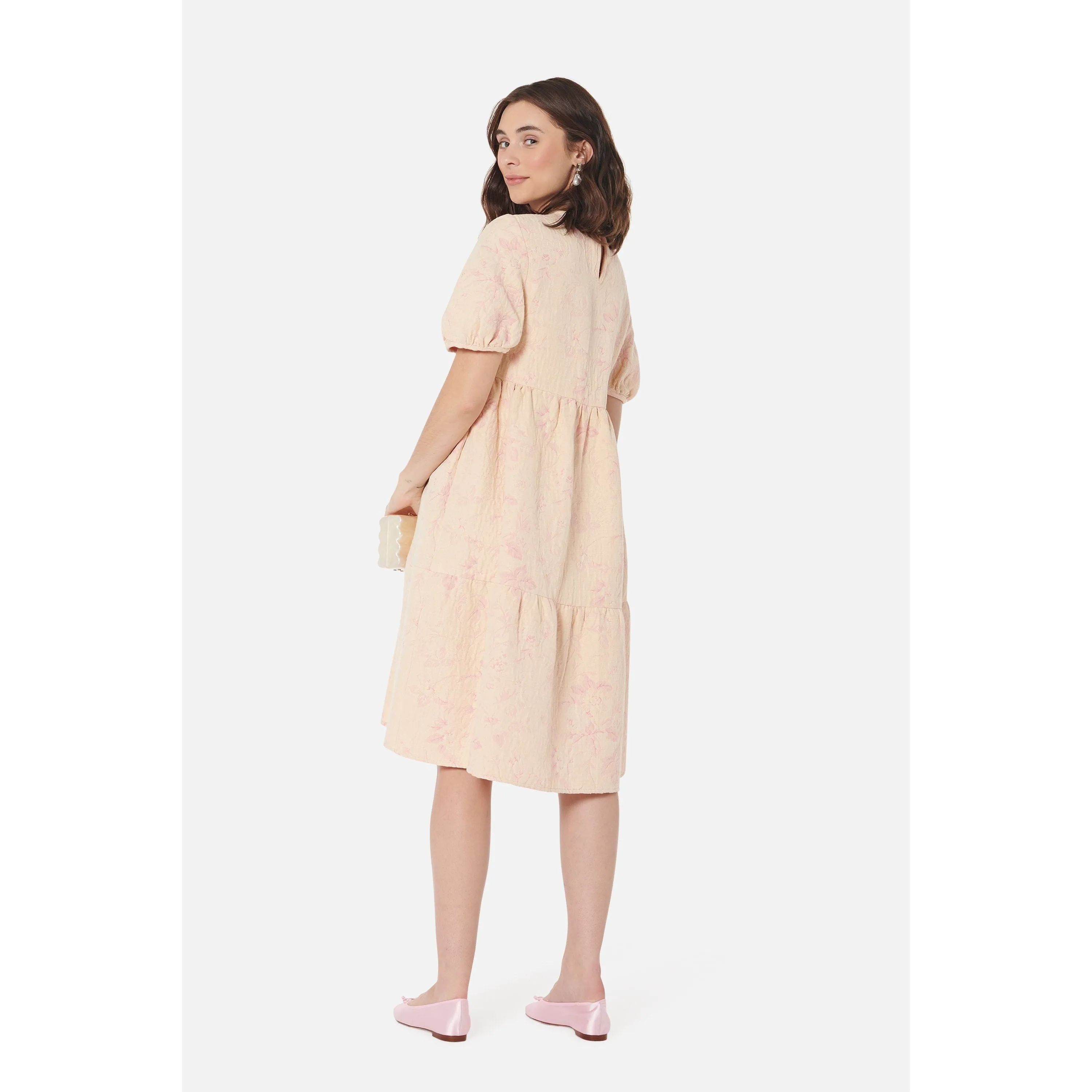 Women's Madeline Dress in Country Home Rose by Casey Marks