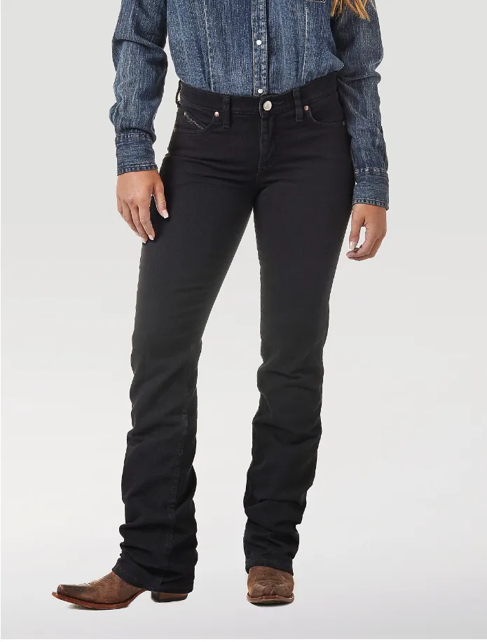 WOMEN'S WRANGLER® ULTIMATE RIDING JEAN Q-BABY IN BLACK MAGIC