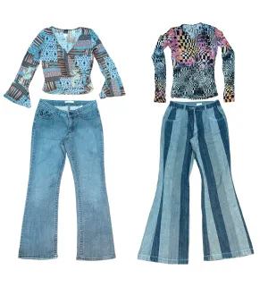 Y2K Chic: Retro Denim and Tops for the Ultimate Style Statement 💃🔥👖✨ (S-089)