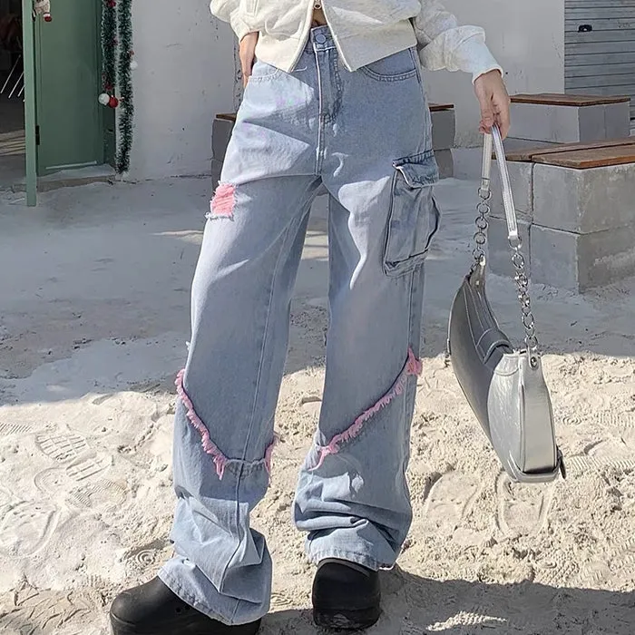 Y2K Wide Leg Jeans